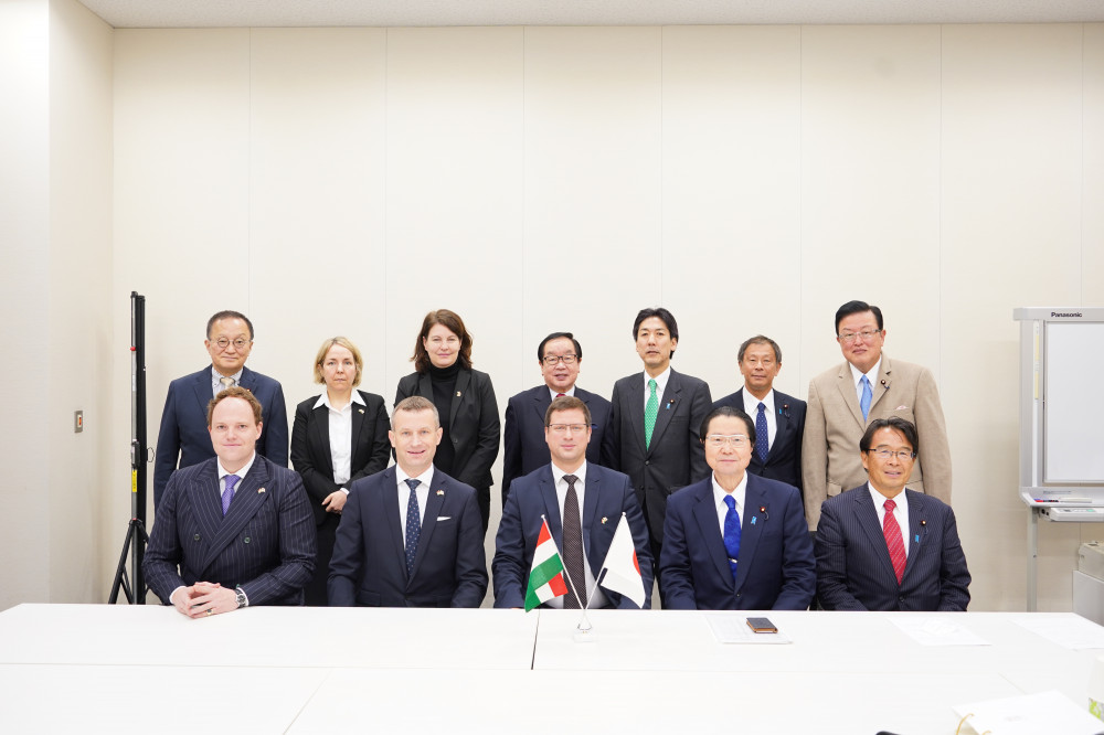 日本・ハンガリー友好議員連盟に出席いたしました。