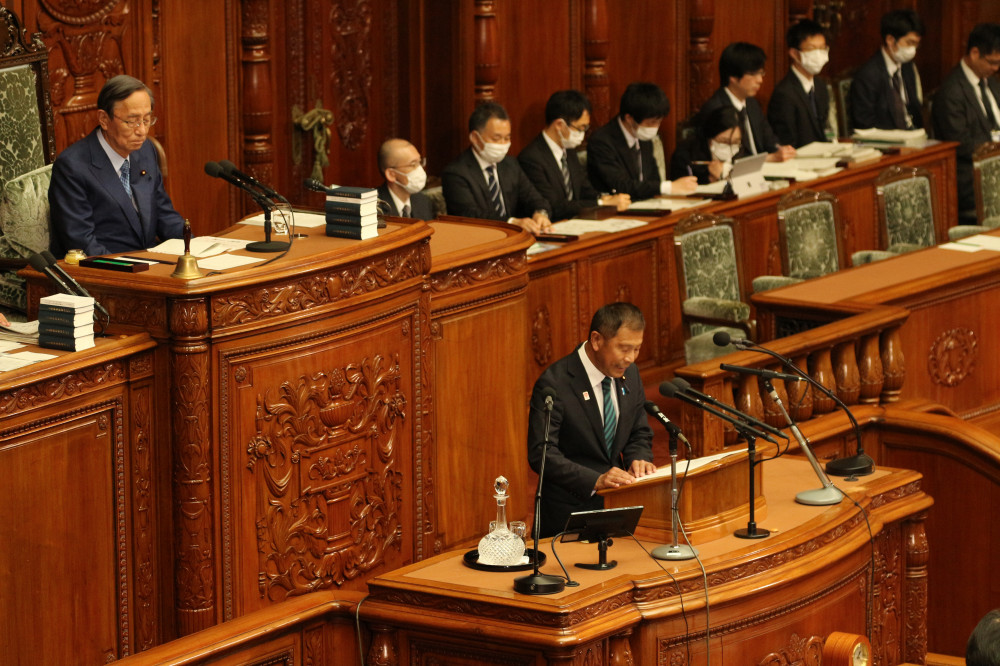 5月23日(火)衆議院本会議にて会派を代表して討論をいたしました。