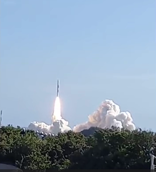 HⅡ-Aロケットの打上げを視察いたしました！
