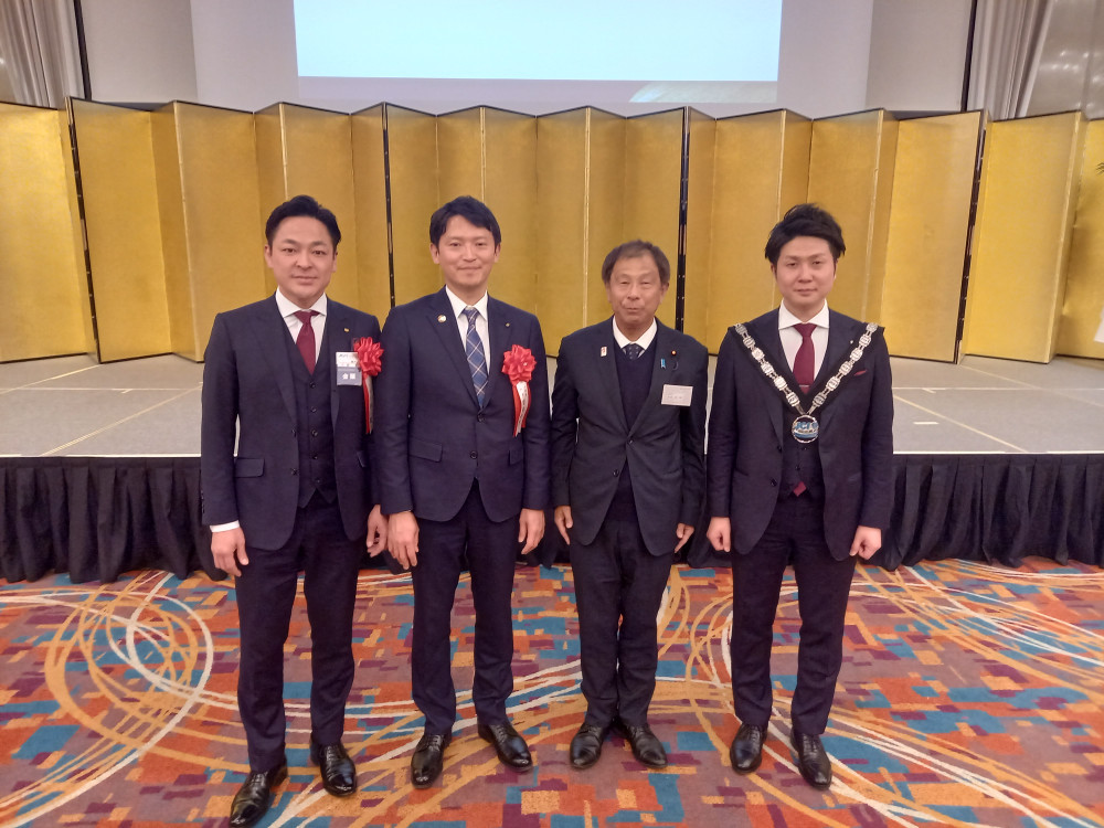 神戸青年会議所新年互礼会に出席いたしました。