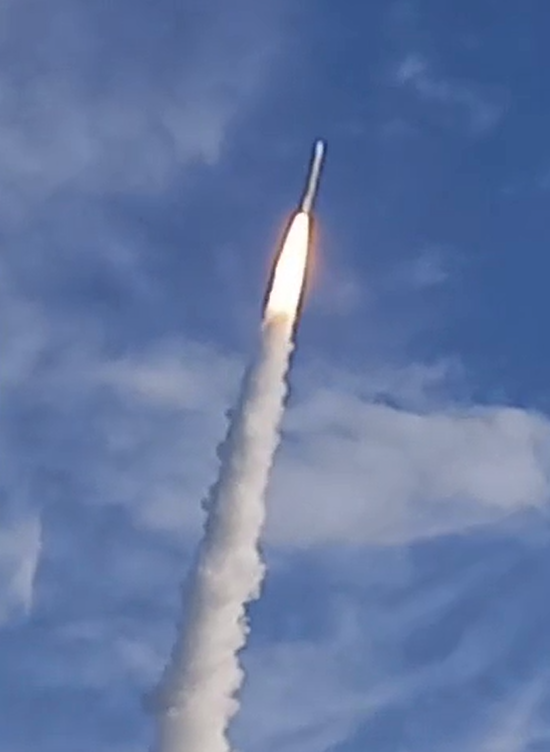 H3ロケット試験機2号機の打上げを視察いたしました。