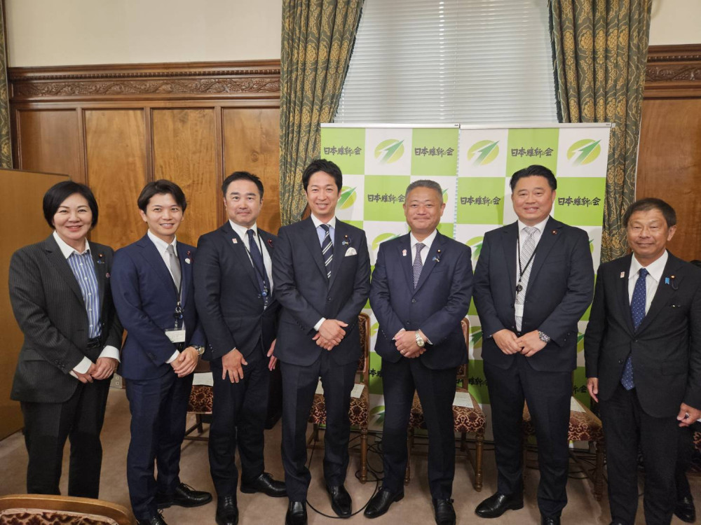 地元神戸の市議会議員の皆さんが国会を訪問されました。