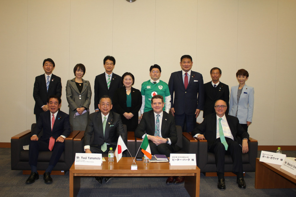日本・アイルランド友好議員連盟に出席いたしました。