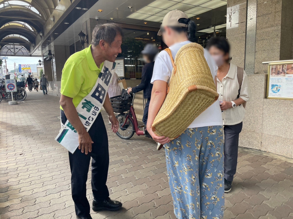 吉村共同代表が応援に駆けつけてくれました！！