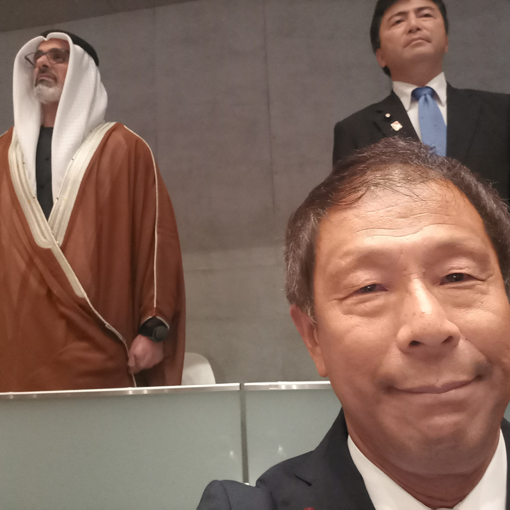 大阪万博UAE(アラブ首長国連邦)ナショナルデーの式典に出席いたしました!