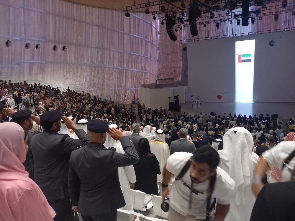 大阪万博UAE(アラブ首長国連邦)ナショナルデーの式典に出席いたしました!