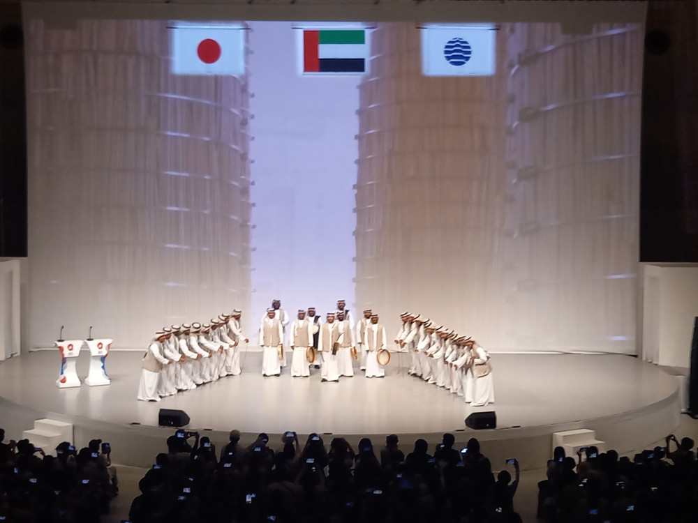 大阪万博UAE(アラブ首長国連邦)ナショナルデーの式典に出席いたしました!