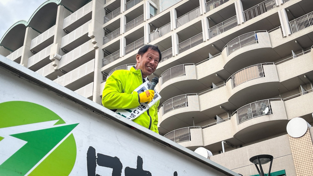 【衆議院選挙】日本維新の会 吉村代表が兵庫3区に入りました!!