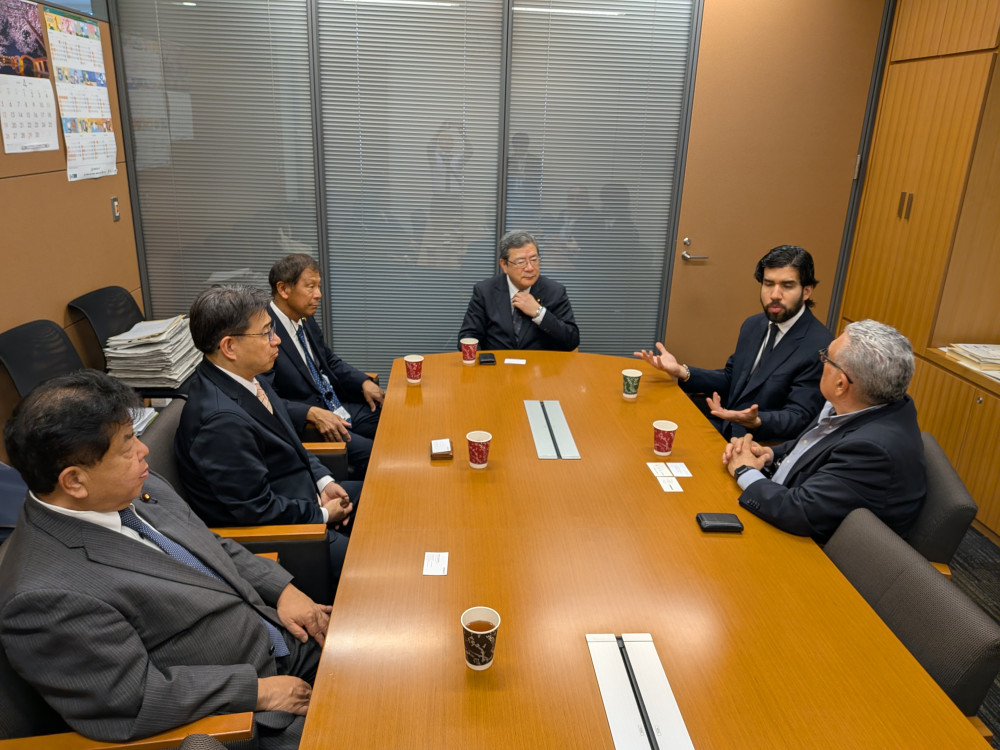 ベネズエラの民主化勢力幹部と面談しました