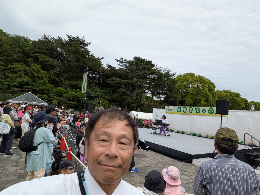 神戸まつりの地区行事・「須磨音楽の森」に参加しました!