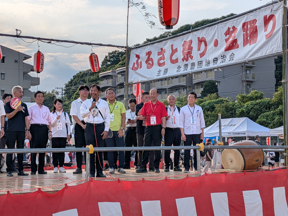 地域の夏祭りに参加!