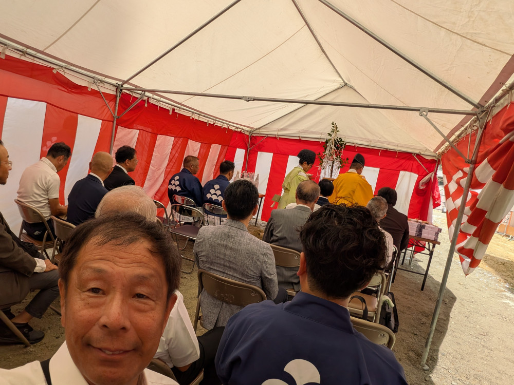 板宿八幡神社の御旅所建設・地鎮祭と秋祭りに参列しました!