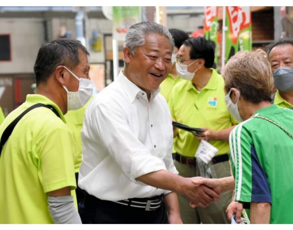 日本維新の会・馬場伸幸共同代表が参議院選挙の応援で兵庫三区に入りました。